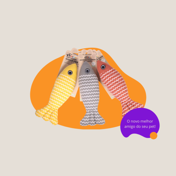 Pelúcia Peixe Amarelo - Image 4